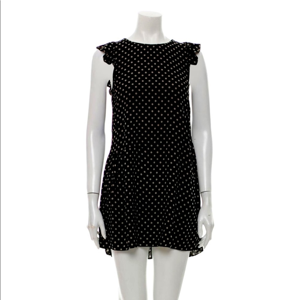 Zadig & Voltaire Polka Dot A-Line dress size small